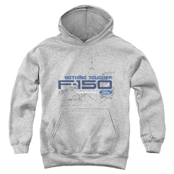Ford Trucks - Engine Schematic Youth Hooded Sweatshirt