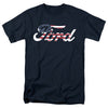 Ford - Flag Logo Adult Regular Fit Short Sleeve