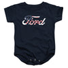 Ford - Flag Logo Infant Snapsuit