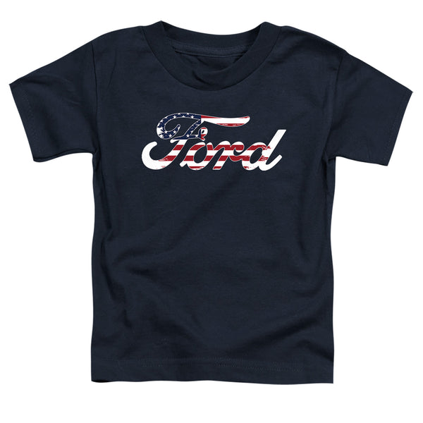 Ford - Flag Logo Toddler Short Sleeve