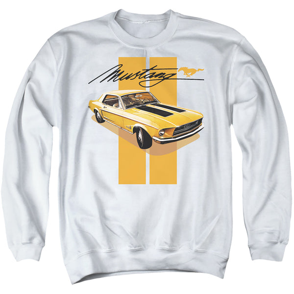 Ford Mustang - Stang Stripes Adult Crewneck Sweatshirt
