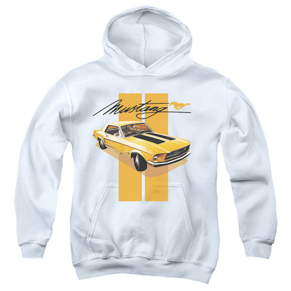 Ford Mustang - Stang Stripes Youth Hooded Sweatshirt