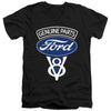 Ford - V8 Genuine Parts Adult Slim Fit V Neck Cotton