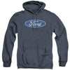 Ford - Dimensional Logo Adult Heather Hoodie