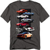 Ford Mustang - Mustang Stack Adult Regular Fit Short Sleeve