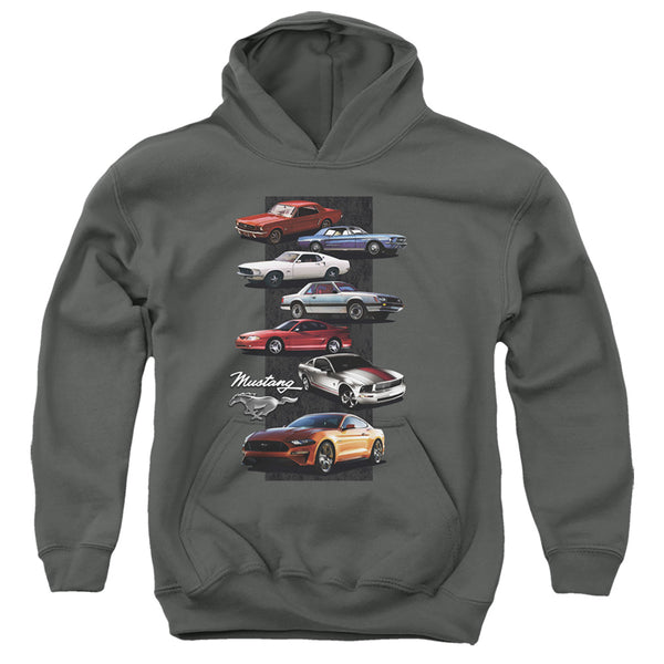 Ford Mustang - Mustang Stack Youth Hooded Sweatshirt