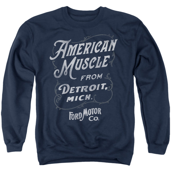Ford - American Muscle Classic Script Adult Crewneck Sweatshirt