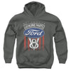 Ford - Genuine Parts Flag Youth Hooded Sweatshirt
