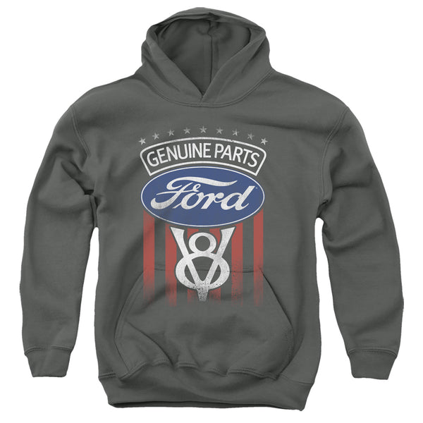 Ford - Genuine Parts Flag Youth Hooded Sweatshirt