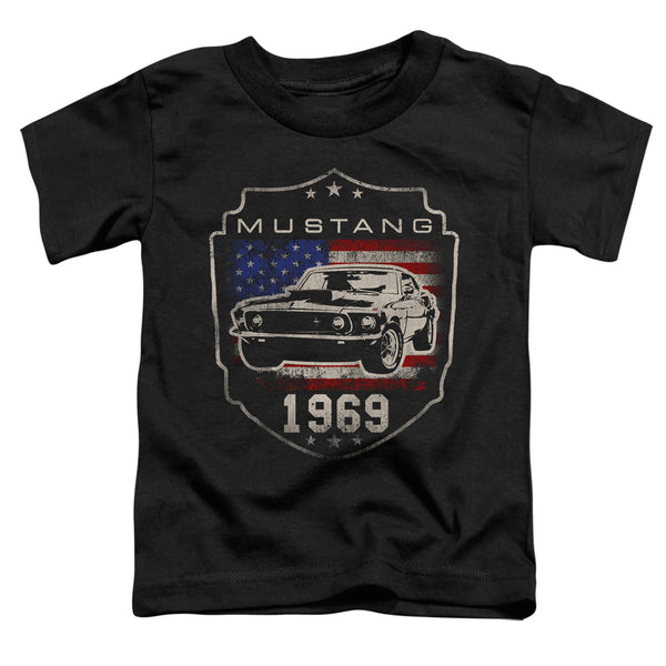 Ford - Mustang 1969 Flag Toddler Short Sleeve