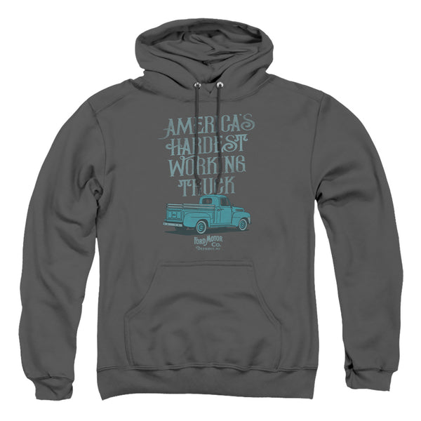 Ford - Vintage America's Hardest Working Truck Adult Pullover Hoodie