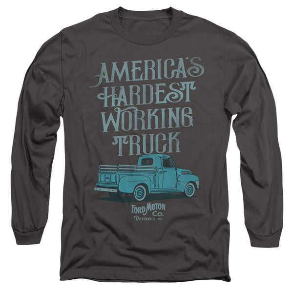 Ford - Vintage America's Hardest Working Truck Adult Long Sleeve