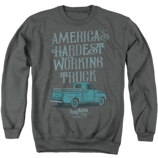Ford - Vintage America's Hardest Working Truck Adult Crewneck Sweatshirt