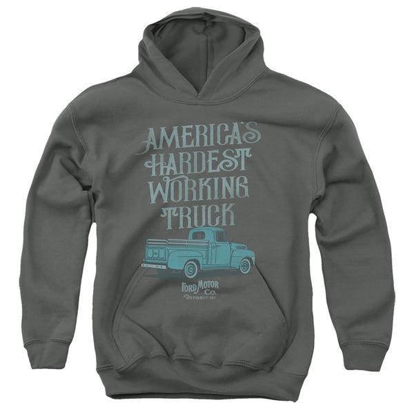 Ford - Vintage America's Hardest Working Truck Youth Hooded Sweatshirt