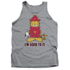 Garfield - Im Used To It Adult Tank Top