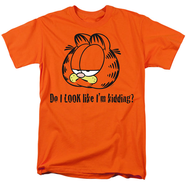 Garfield - Do I Look Like Im Kidding Adult Regular Fit Short Sleeve