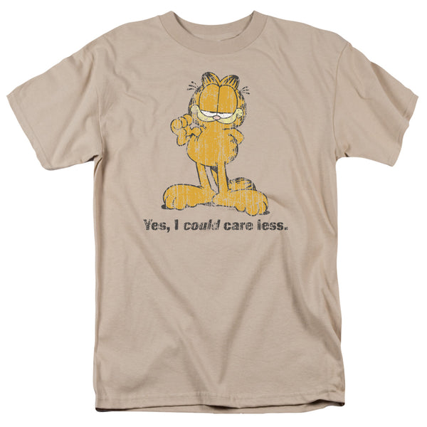 Garfield - Yes I Could Care Less Adult Regular Fit Short Sleeve