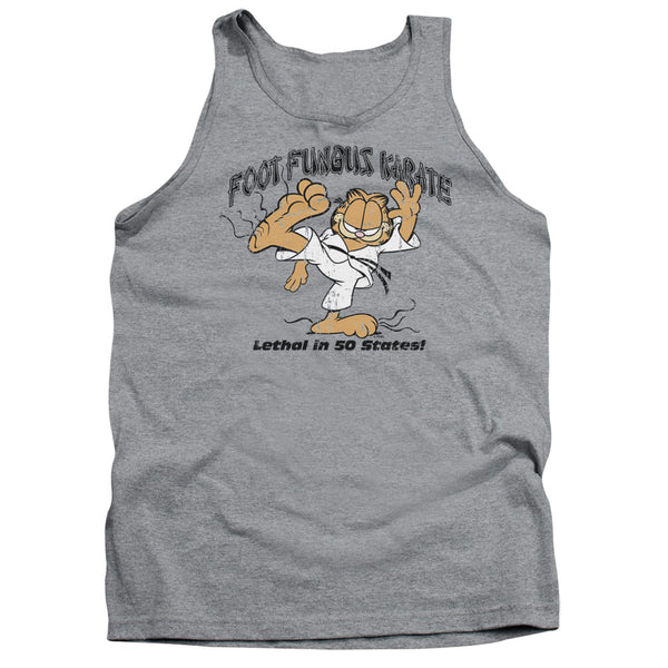Garfield - Foot Fungus Karate Adult Tank Top