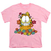 Garfield - In The Garden Youth Short Sleeve