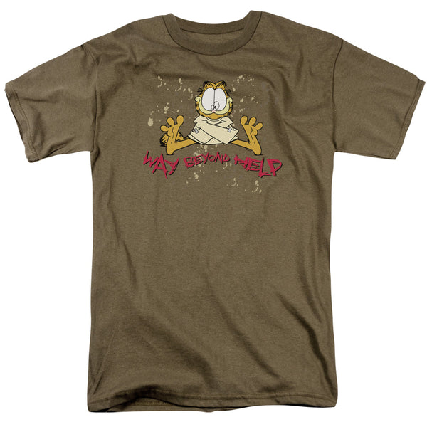 Garfield - Way Beyond Help Adult Regular Fit Short Sleeve