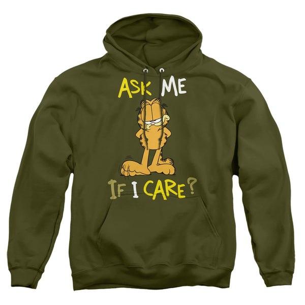 Garfield - Ask Me If I Care Adult Pullover Hoodie