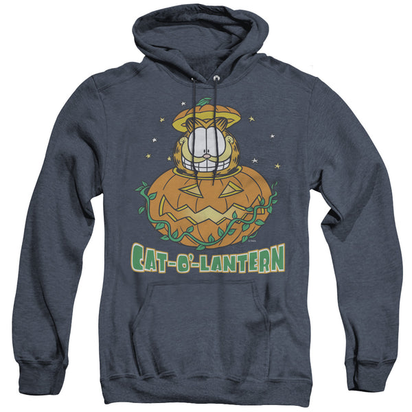 Garfield - Cat O Lantern Adult Heather Hoodie