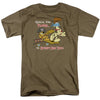 Garfield - Walk The Plank Adult Regular Fit Short Sleeve