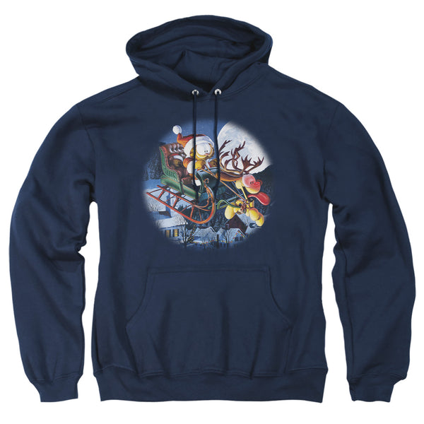 Garfield - Moonlight Ride Adult Pullover Hoodie