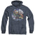 Garfield - Moonlight Ride Adult Heather Hoodie