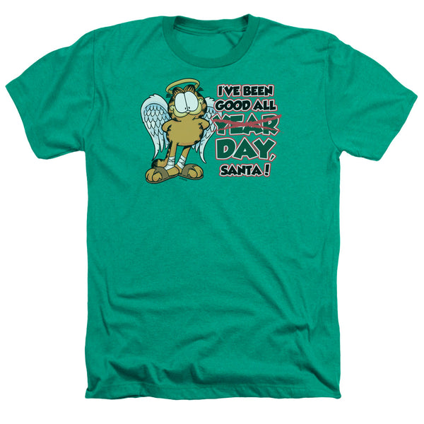 Garfield - Ive Been Good Adult Regular Fit Heather Short Sleeve