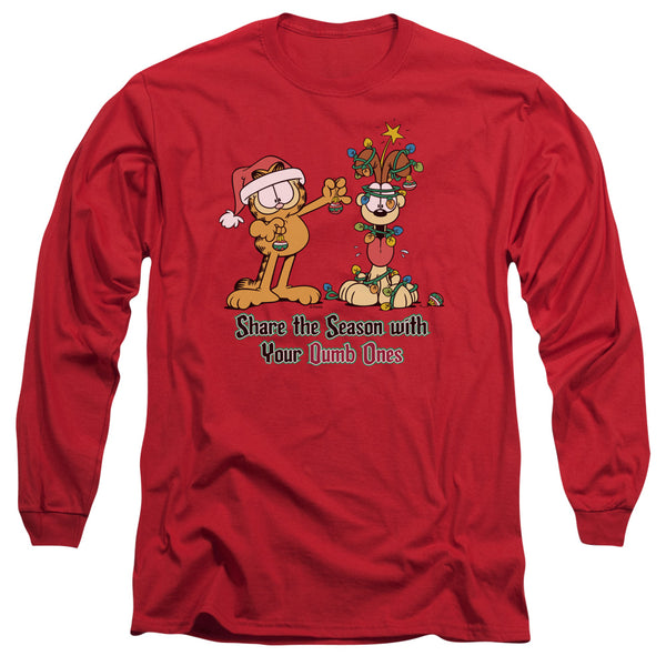 Garfield - Share The Season Adult Long Sleeve