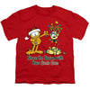 Garfield - Share The Season Youth Short Sleeve