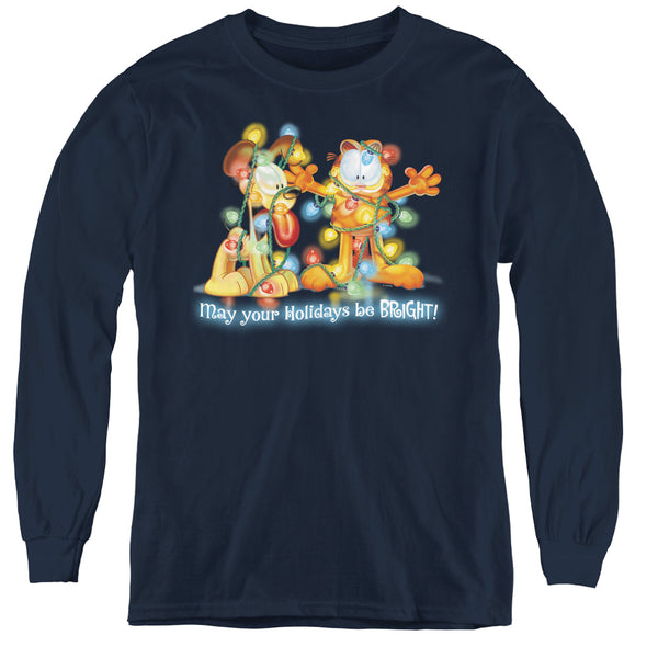 Garfield - Bright Holidays L - S Youth