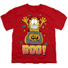 Garfield - Boo! Youth Short Sleeve