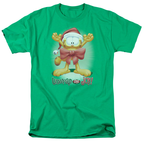 Garfield - Unwrap The Joy! Adult Regular Fit Short Sleeve