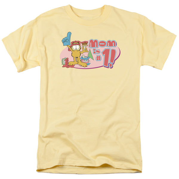 Garfield - Mom Number One Adult Regular Fit Short Sleeve