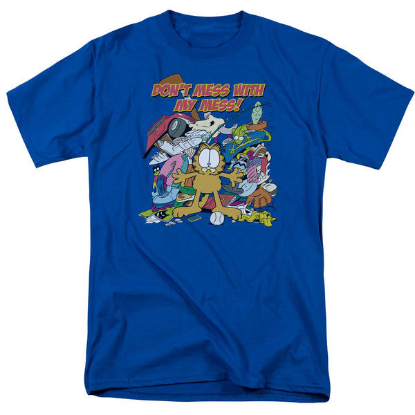 Garfield - My Mess Adult Regular Fit Short Sleeve