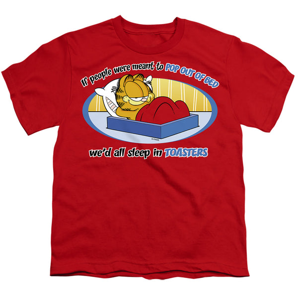Garfield - Pop Out Of Bed Youth Short Sleeve