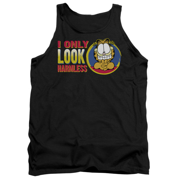 Garfield - I Only Look Harmless Adult Tank Top