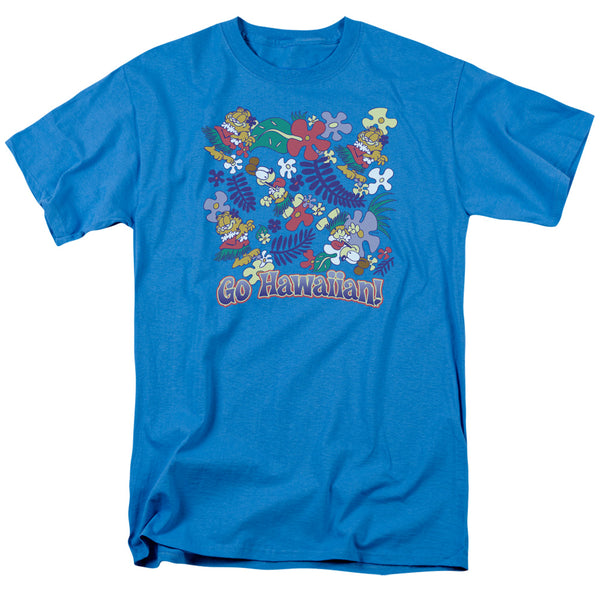 Garfield - Go Hawaiian Adult Regular Fit Short Sleeve