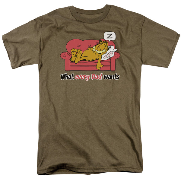 Garfield - What Every Dad Wants Adult Regular Fit Short Sleeve