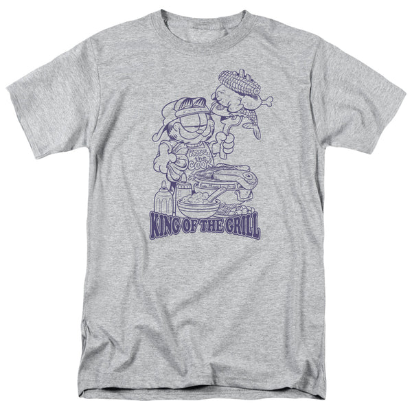 Garfield - King Of The Grill Adult Regular Fit Short Sleeve