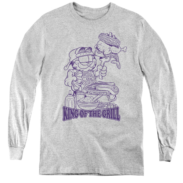Garfield - King Of The Grill L - S Youth