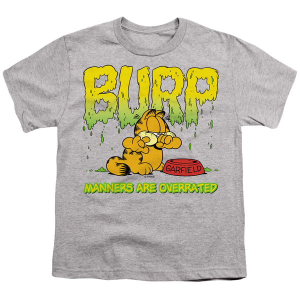 Garfield - Manners Youth Short Sleeve
