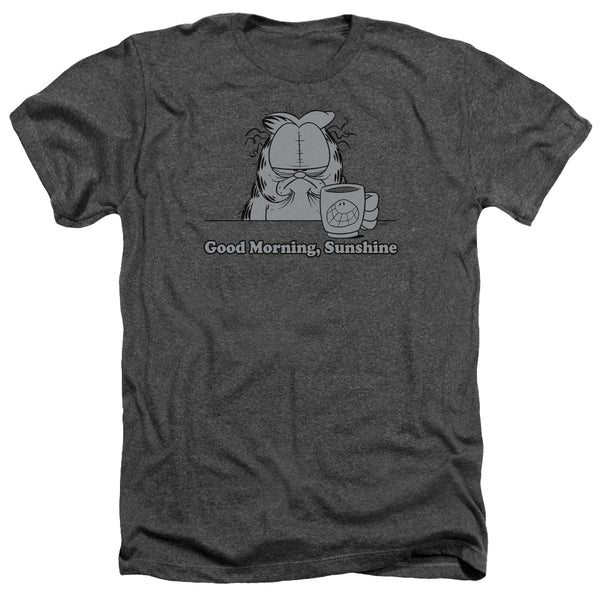 Garfield - Good Morning Sunshine Adult Regular Fit Heather Short Sleeve