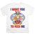 Garfield - I Want You Youth Short Sleeve
