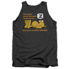 Garfield - Stay Awake Adult Tank Top