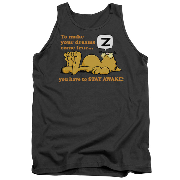 Garfield - Stay Awake Adult Tank Top