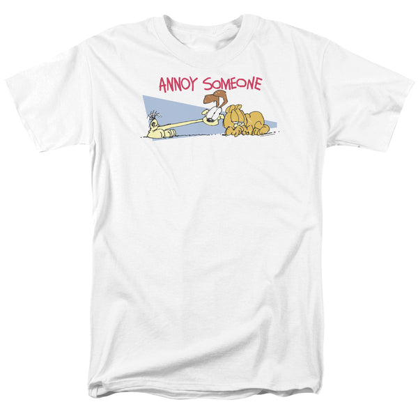Garfield - Annoy Someone Adult Regular Fit Short Sleeve