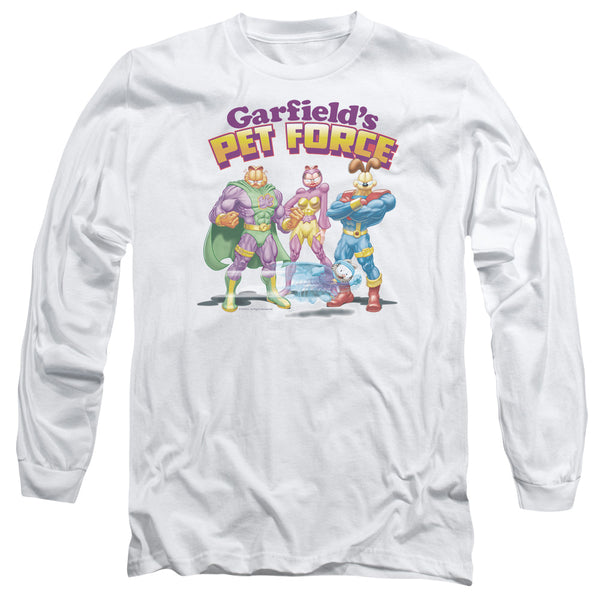 Garfield - Heroes Await Adult Long Sleeve